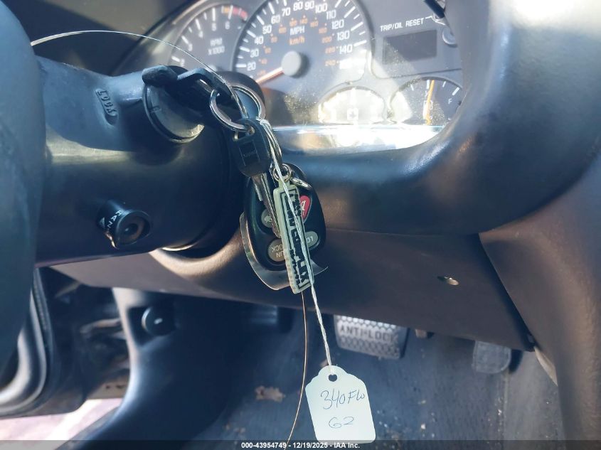 2001 Pontiac Firebird Formula VIN: 2G2FV22G912116366 Lot: 43954749