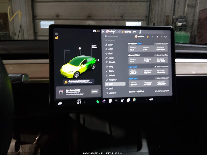 2021 Tesla Model Y Long Range Dual Motor All-Wheel Drive VIN: 5YJYGDEE0MF268080 Lot: 43954752