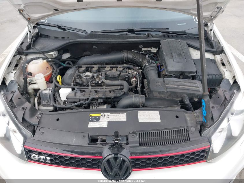 2013 Volkswagen Gti Drivers Edition VIN: WVWHD7AJ0DW136932 Lot: 43954762