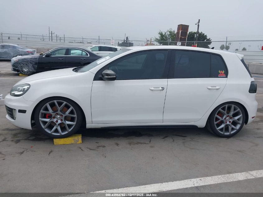 2013 Volkswagen Gti Drivers Edition VIN: WVWHD7AJ0DW136932 Lot: 43954762