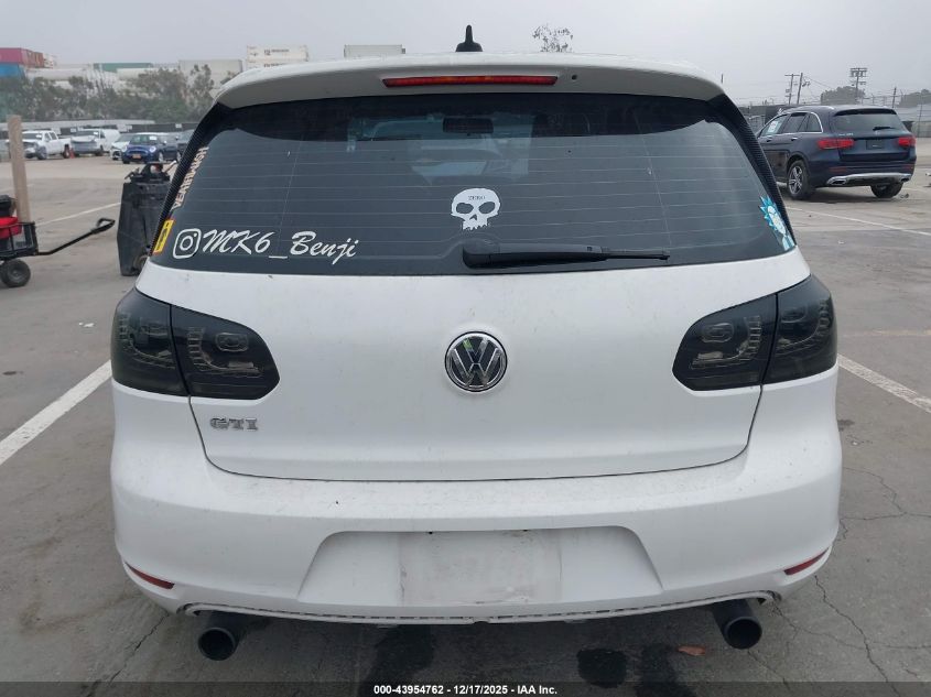 2013 Volkswagen Gti Drivers Edition VIN: WVWHD7AJ0DW136932 Lot: 43954762