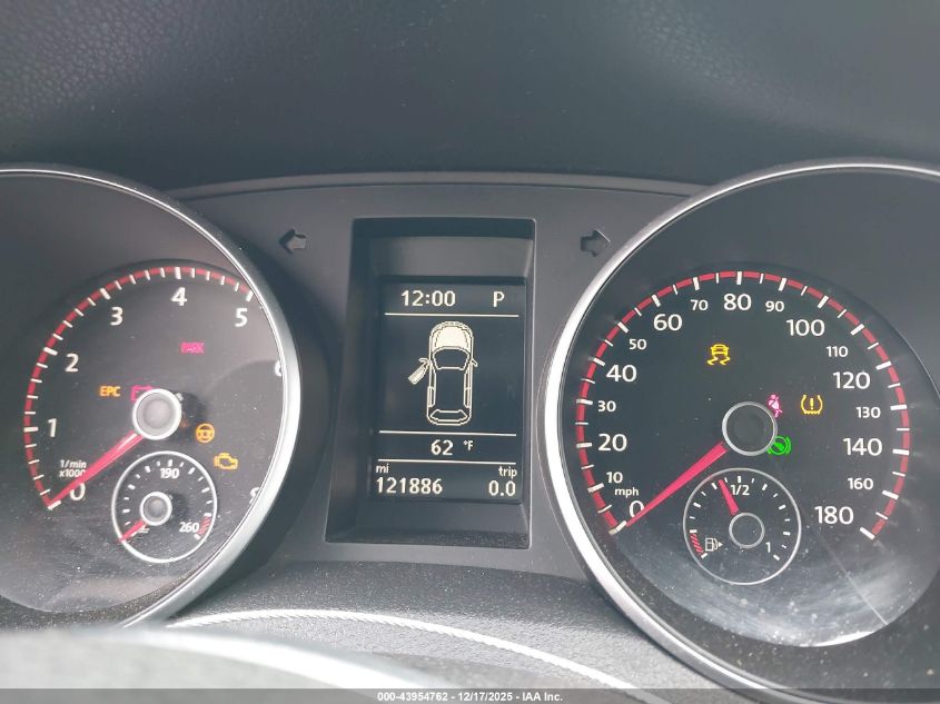 2013 Volkswagen Gti Drivers Edition VIN: WVWHD7AJ0DW136932 Lot: 43954762