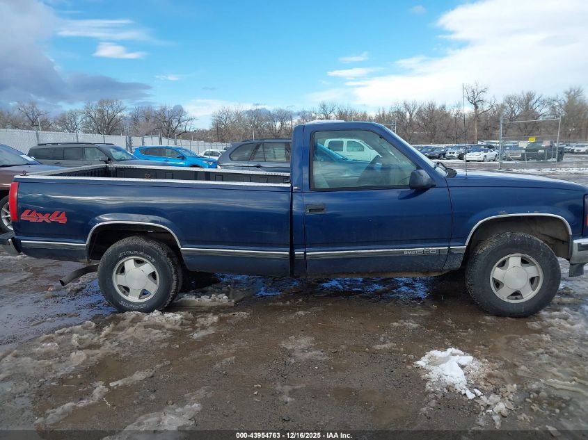 1998 GMC Sierra 1500 Sl Wideside VIN: 1GTEK14M8WZ514427 Lot: 43954763