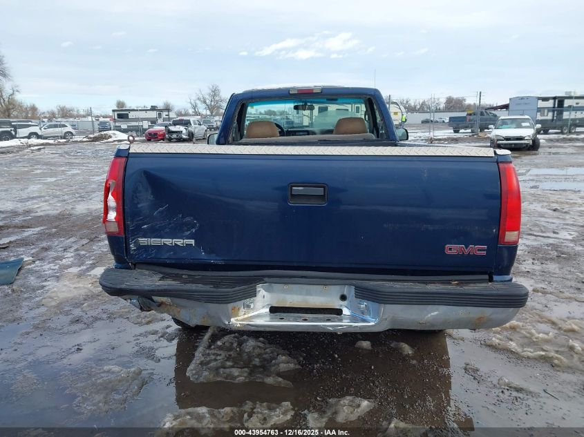 1998 GMC Sierra 1500 Sl Wideside VIN: 1GTEK14M8WZ514427 Lot: 43954763