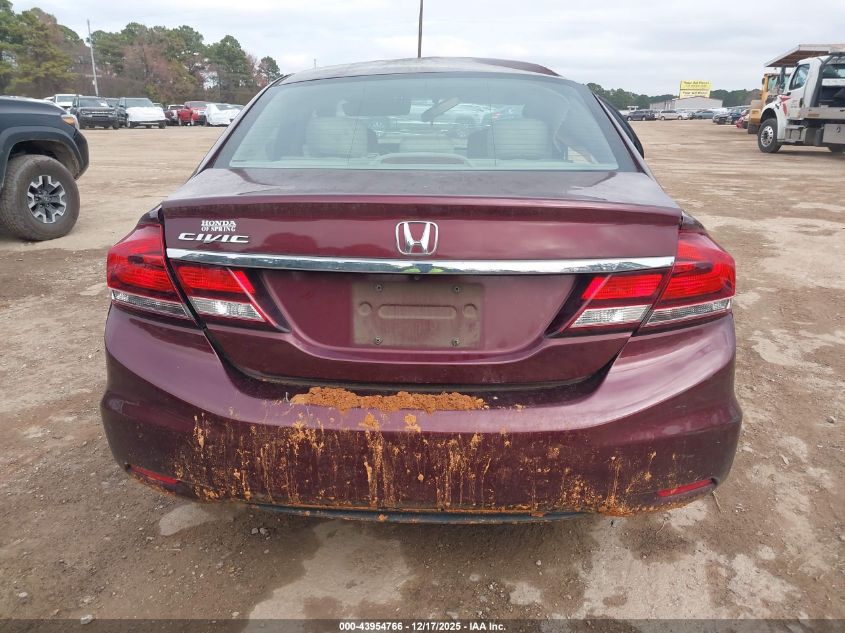 2015 Honda Civic Lx VIN: 19XFB2F58FE087701 Lot: 43954766