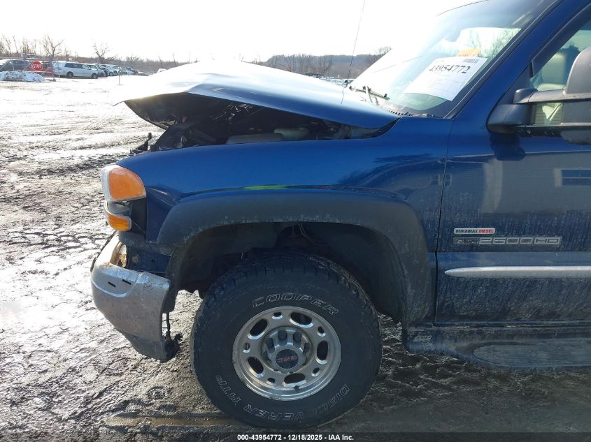 2002 GMC Sierra 2500Hd Sle VIN: 1GTHK29132E117081 Lot: 43954772