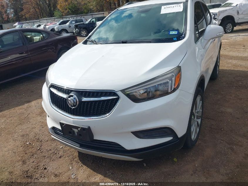2018 Buick Encore Preferred VIN: KL4CJASB2JB678179 Lot: 43954773