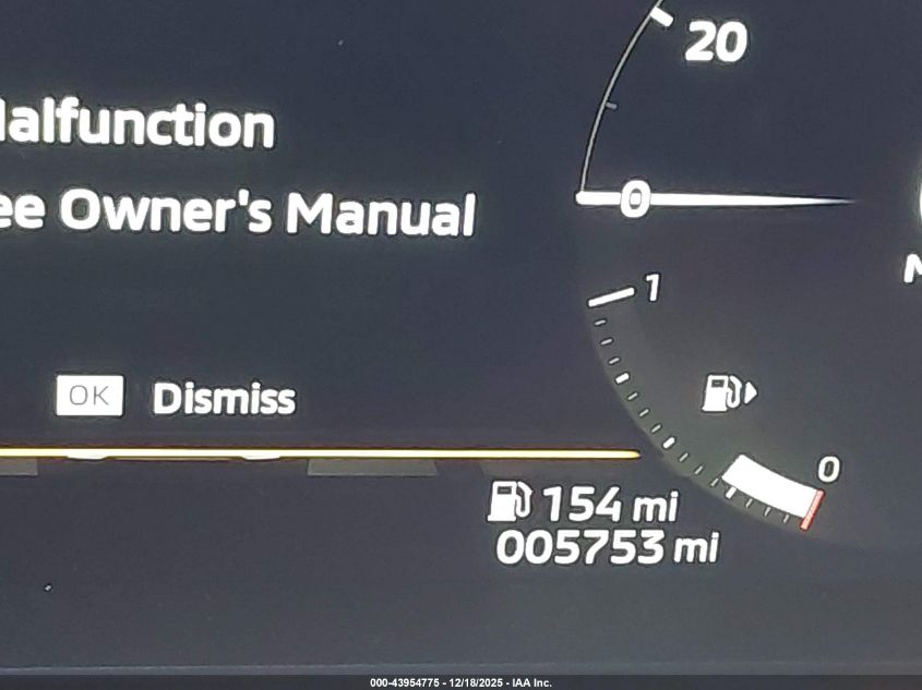 2025 Mitsubishi Outlander Sel 2.5 S-Awc VIN: JA4J4WA81SZ016782 Lot: 43954775