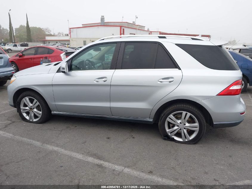2013 Mercedes-Benz Ml 350 4Matic VIN: 4JGDA5HBXDA128095 Lot: 43954781
