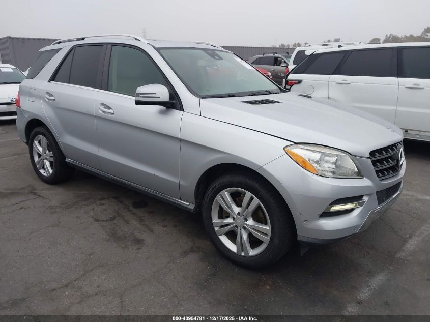 2013 Mercedes-Benz Ml 350 4Matic VIN: 4JGDA5HBXDA128095 Lot: 43954781