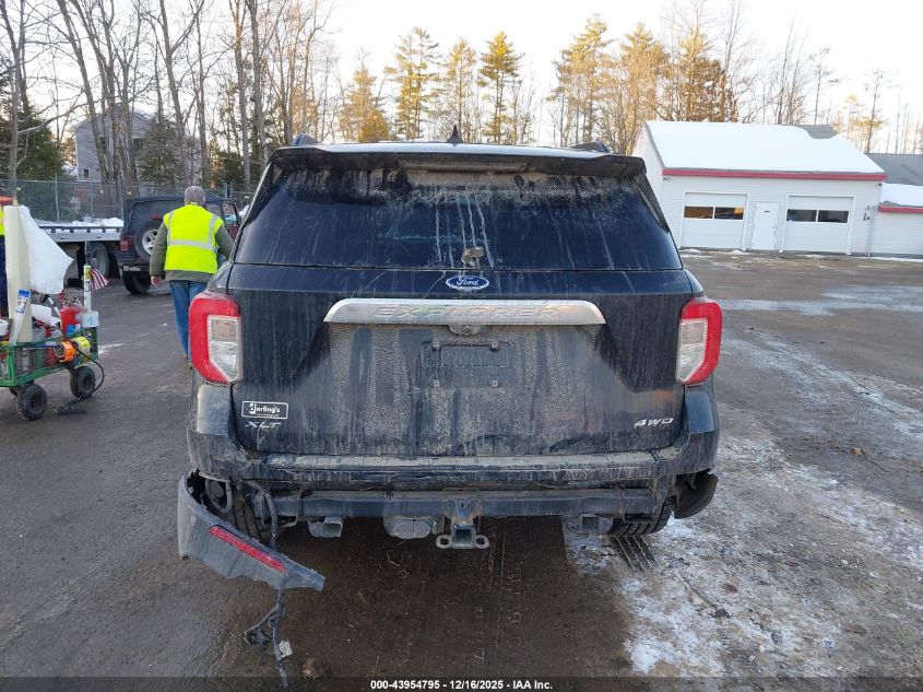 2021 Ford Explorer Xlt VIN: 1FMSK8DH8MGB09705 Lot: 43954795