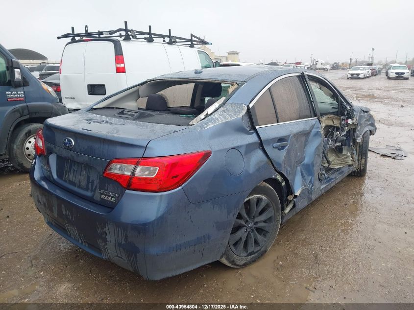 2015 Subaru Legacy 2.5I Premium VIN: 4S3BNAF64F3029598 Lot: 43954804