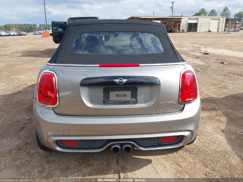 2016 Mini Convertible Cooper S VIN: WMWWG9C54G3A91607 Lot: 43954806