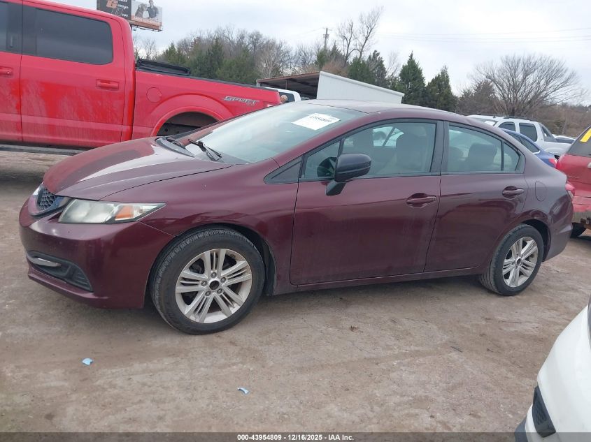 2015 Honda Civic Lx VIN: 2HGFB2F5XFH545065 Lot: 43954809