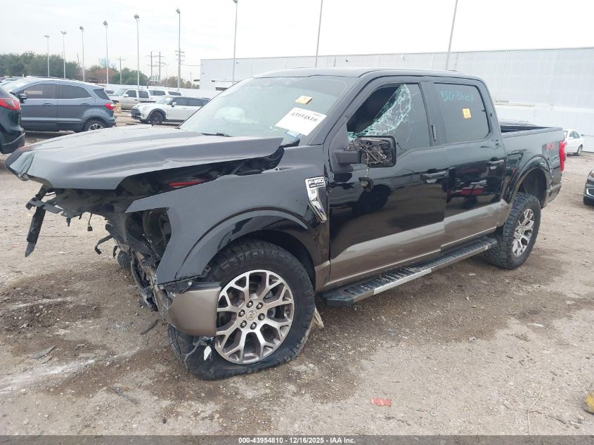 2021 Ford F-150 King Ranch VIN: 1FTFW1E82MFA49944 Lot: 43954810