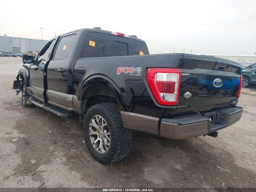 2021 Ford F-150 King Ranch VIN: 1FTFW1E82MFA49944 Lot: 43954810