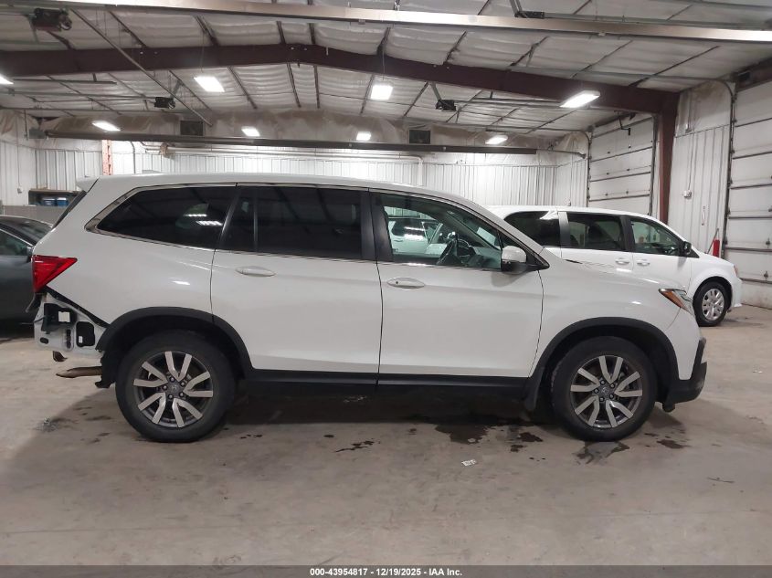 2020 Honda Pilot Awd Ex-L VIN: 5FNYF6H55LB010937 Lot: 43954817