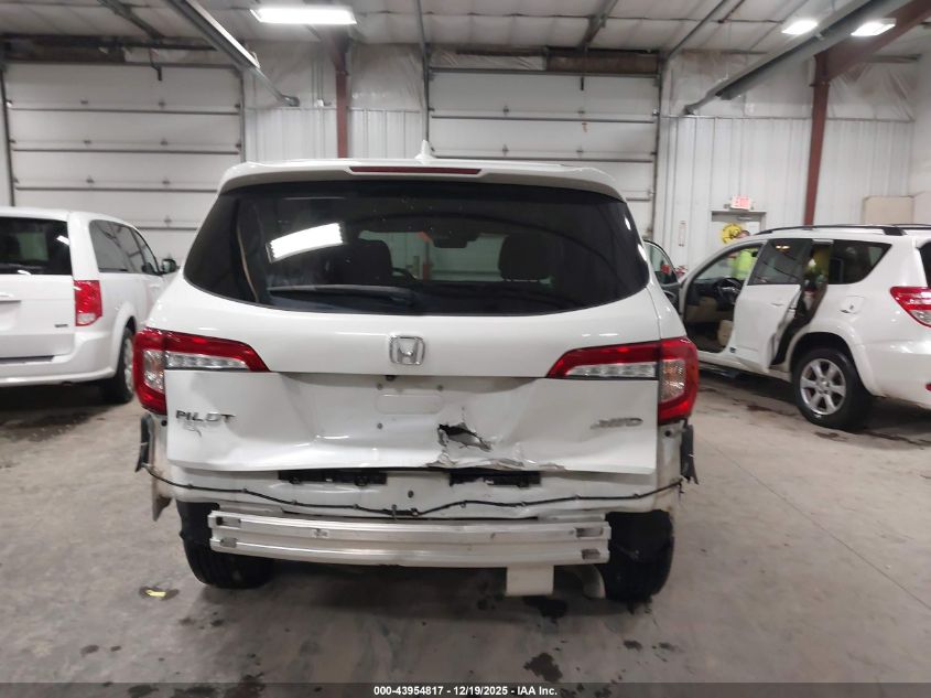 2020 Honda Pilot Awd Ex-L VIN: 5FNYF6H55LB010937 Lot: 43954817