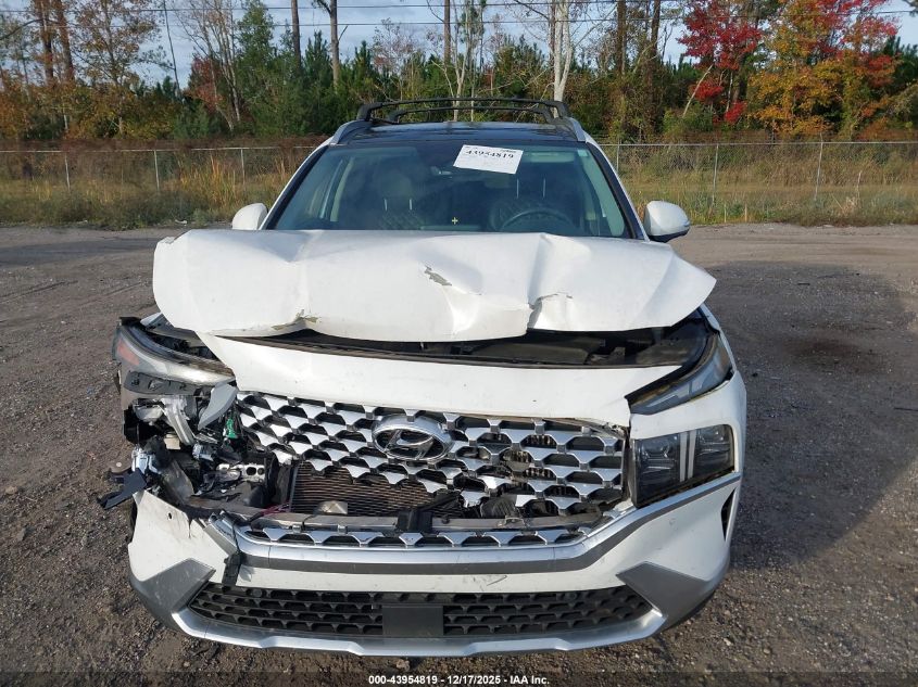 2022 Hyundai Santa Fe Hybrid Limited VIN: KM8S5DA15NU018210 Lot: 43954819