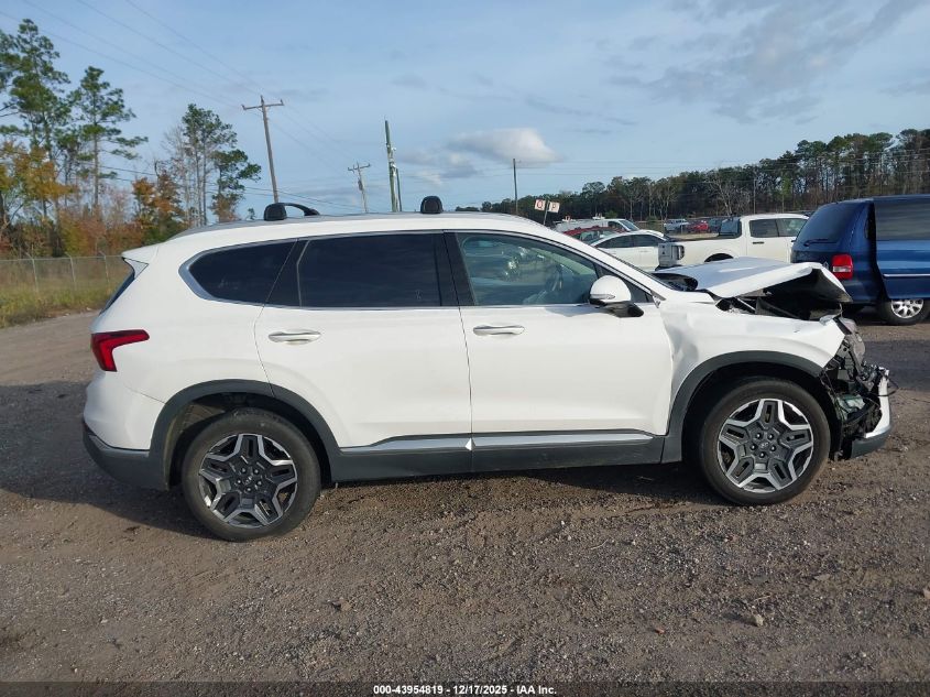 2022 Hyundai Santa Fe Hybrid Limited VIN: KM8S5DA15NU018210 Lot: 43954819