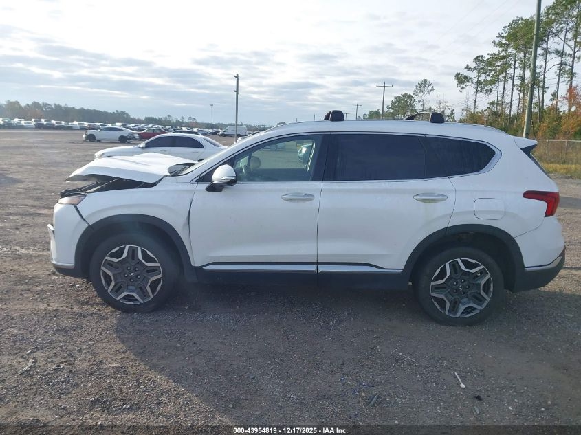 2022 Hyundai Santa Fe Hybrid Limited VIN: KM8S5DA15NU018210 Lot: 43954819