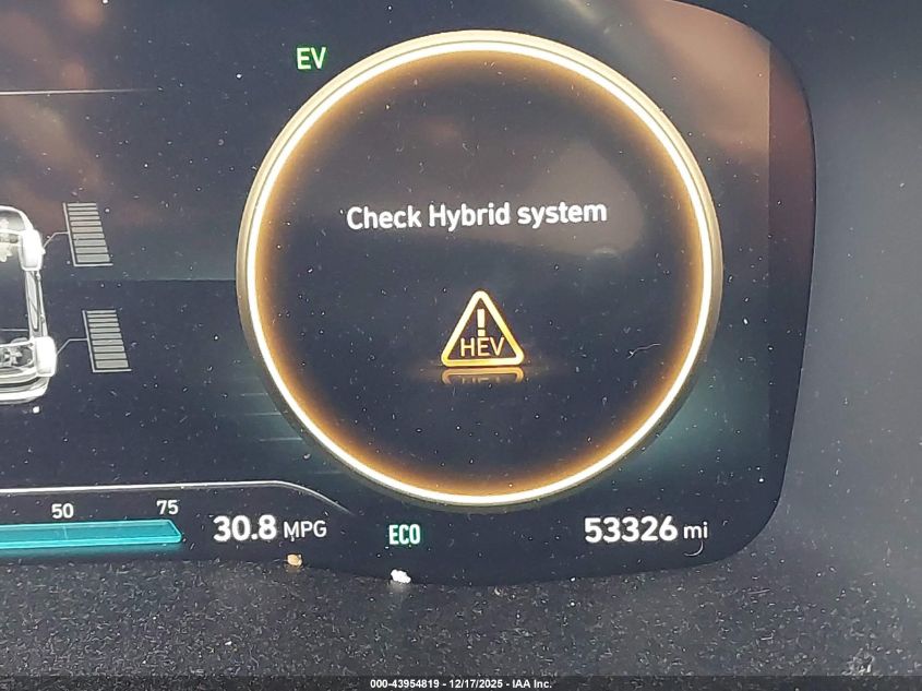 2022 Hyundai Santa Fe Hybrid Limited VIN: KM8S5DA15NU018210 Lot: 43954819