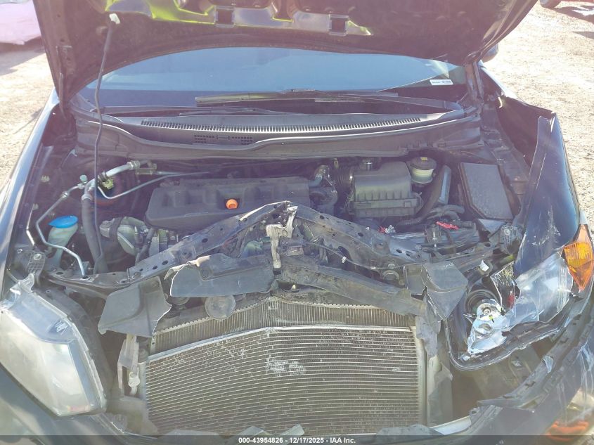 2012 Honda Civic Lx VIN: JHMFB2F51CS000387 Lot: 43954826