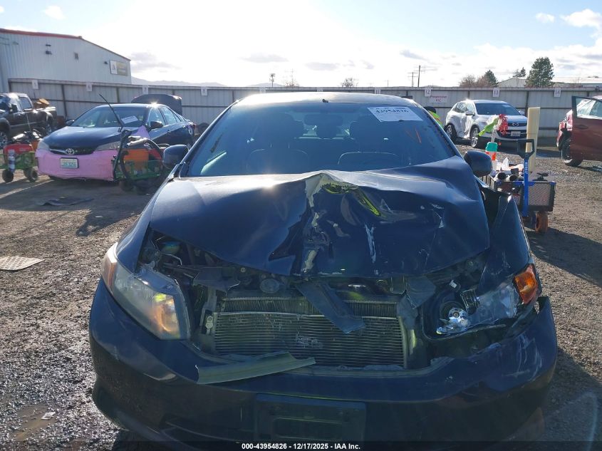 2012 Honda Civic Lx VIN: JHMFB2F51CS000387 Lot: 43954826