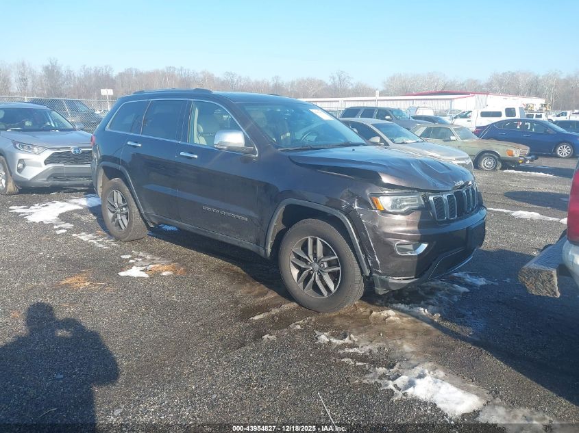 2017 Jeep Grand Cherokee Limited 4X4 VIN: 1C4RJFBG8HC756574 Lot: 43954827