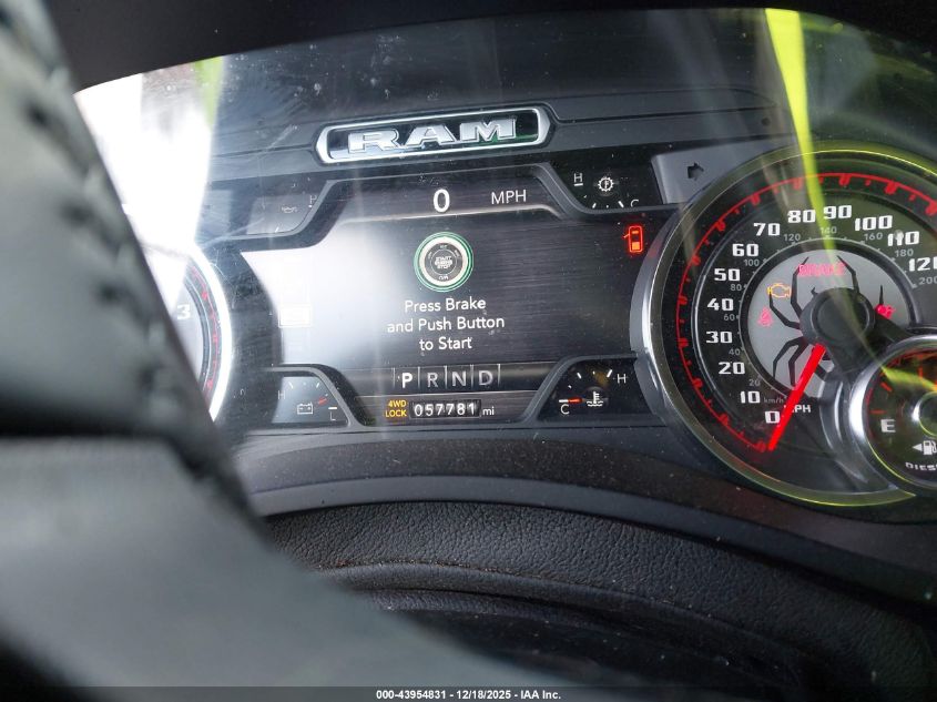 2021 Ram 2500 Big Horn 4X4 6'4 Box VIN: 3C6UR5DL1MG659786 Lot: 43954831