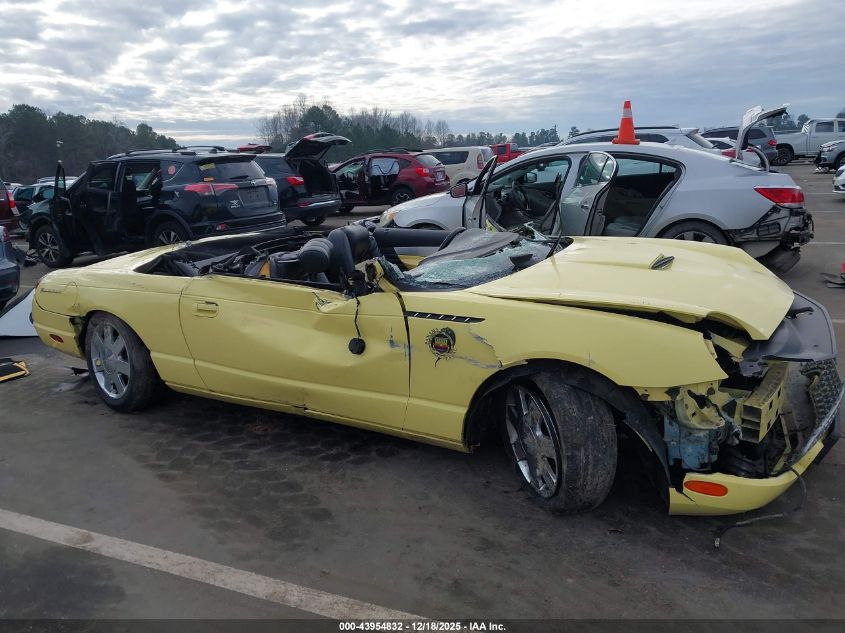2002 Ford Thunderbird VIN: 1FAHP60A02Y107571 Lot: 43954832