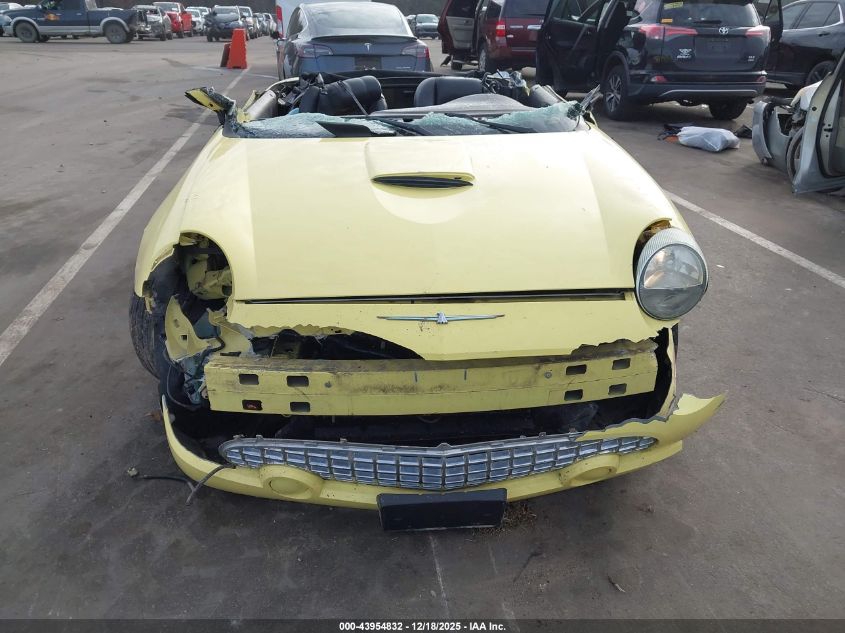 2002 Ford Thunderbird VIN: 1FAHP60A02Y107571 Lot: 43954832