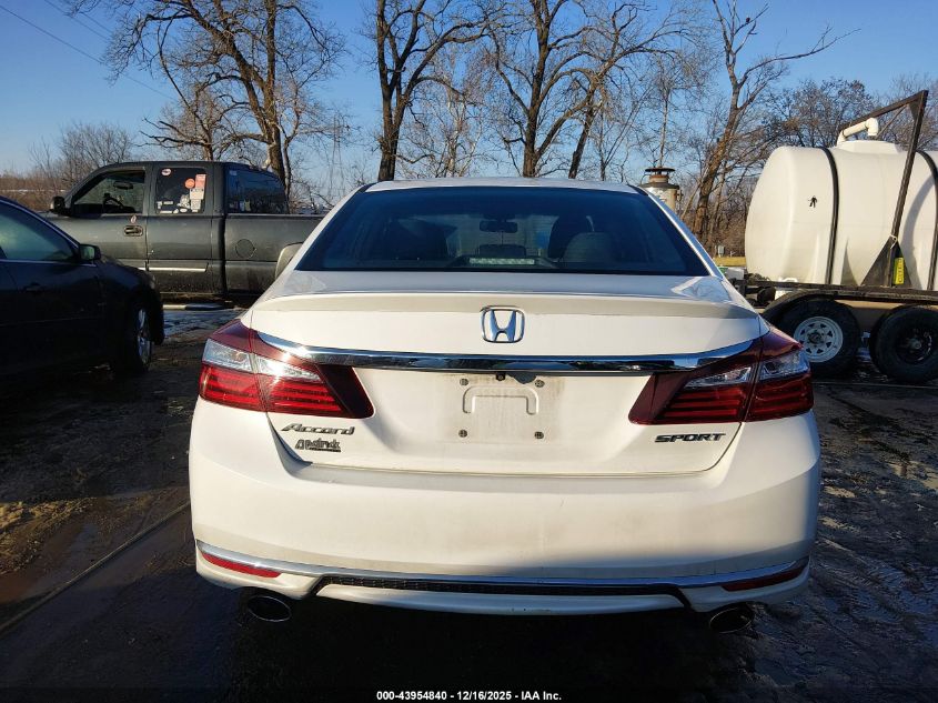 2016 Honda Accord Sport VIN: 1HGCR2F51GA222442 Lot: 43954840