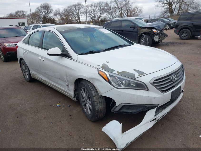 2017 Hyundai Sonata VIN: 5NPE24AF6HH566172 Lot: 43954842