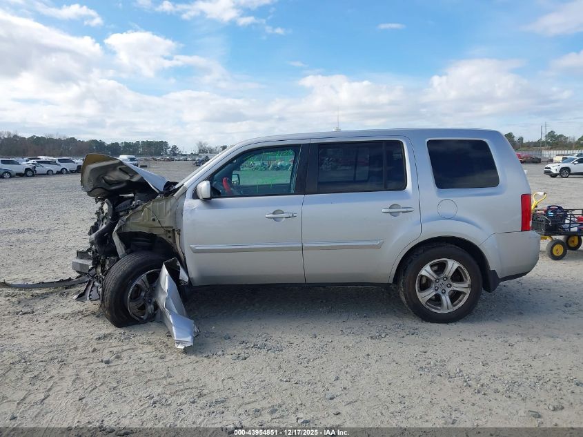 2013 Honda Pilot Ex-L VIN: 5FNYF4H5XDB085817 Lot: 43954851