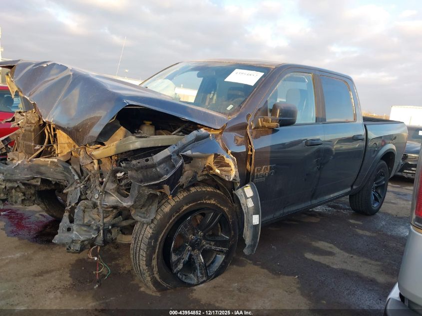 2024 Ram 1500 Classic Warlock 4X4 5'7 Box VIN: 1C6RR7LG8RS156262 Lot: 43954852