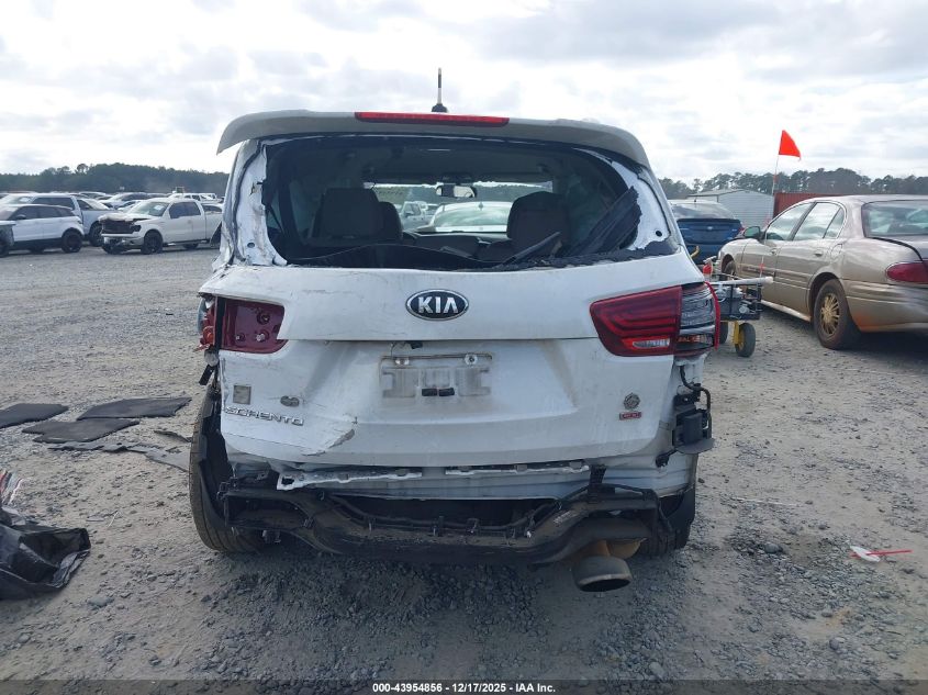 2020 Kia Sorento 2.4L Lx VIN: 5XYPG4A34LG659241 Lot: 43954856