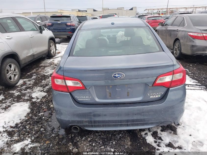 2015 Subaru Legacy 2.5I Limited VIN: 4S3BNAL64F3014278 Lot: 43954858