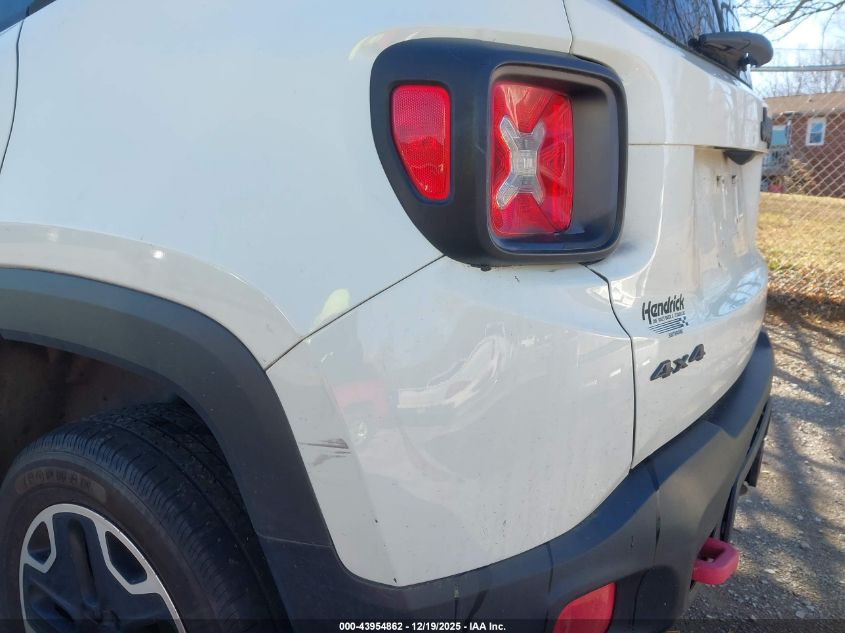 2016 Jeep Renegade Trailhawk VIN: ZACCJBCT2GGG18086 Lot: 43954862