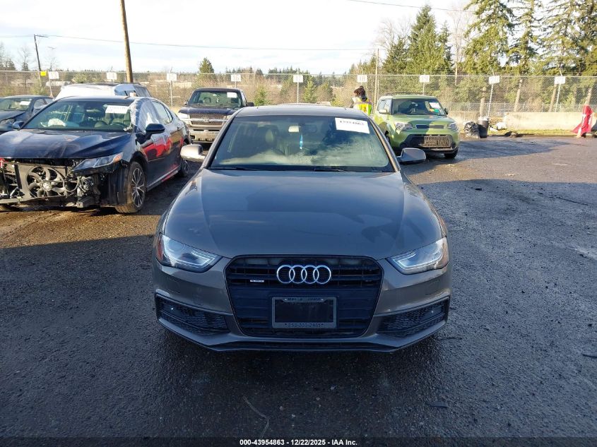 2015 Audi A4 2.0T Premium VIN: WAUFFAFL3FN039240 Lot: 43954863