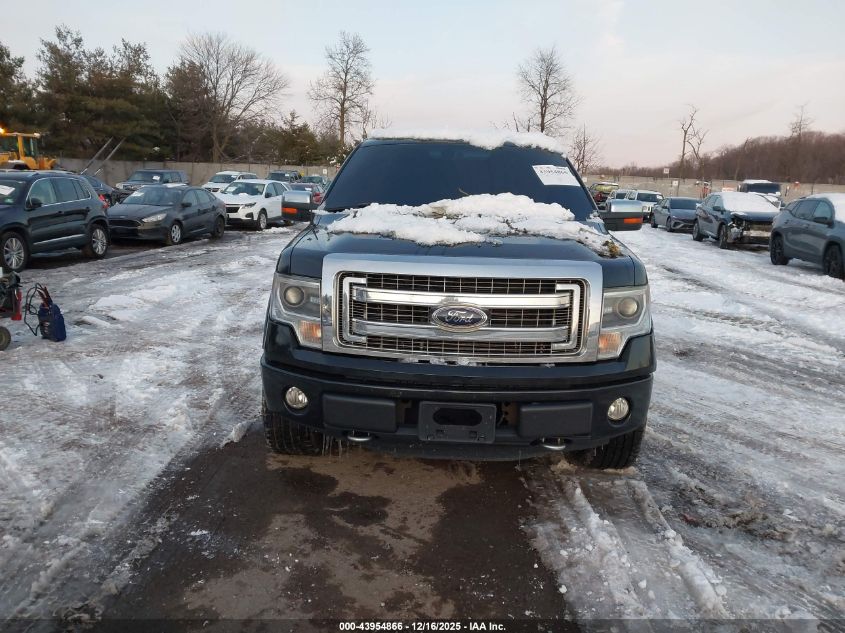 2014 Ford F-150 Platinum VIN: 1FTFW1E66EFB89527 Lot: 43954866
