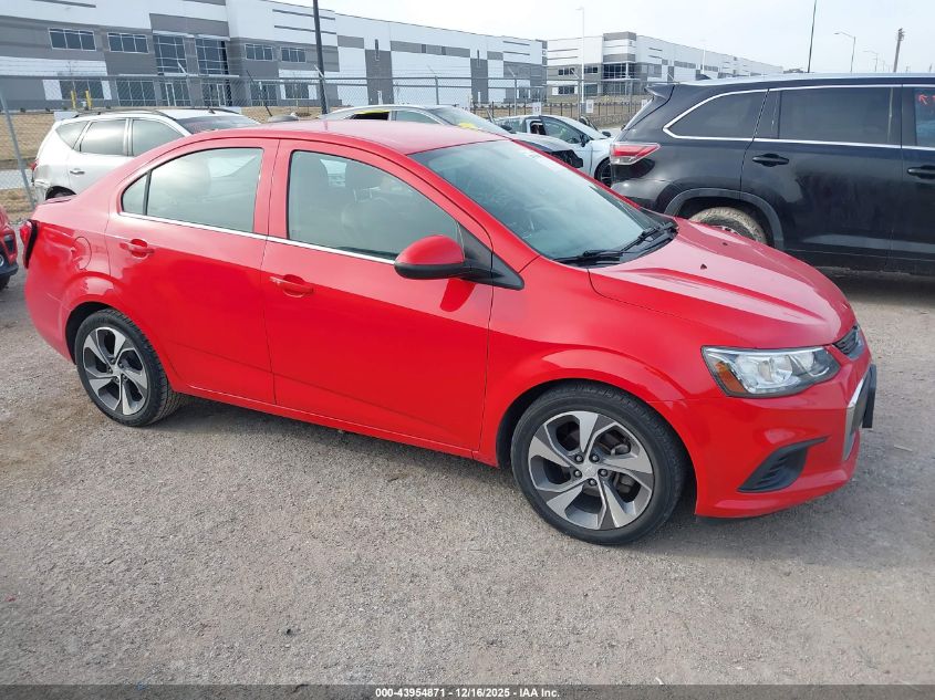 2019 Chevrolet Sonic Premier Auto VIN: 1G1JF5SB3K4121401 Lot: 43954871