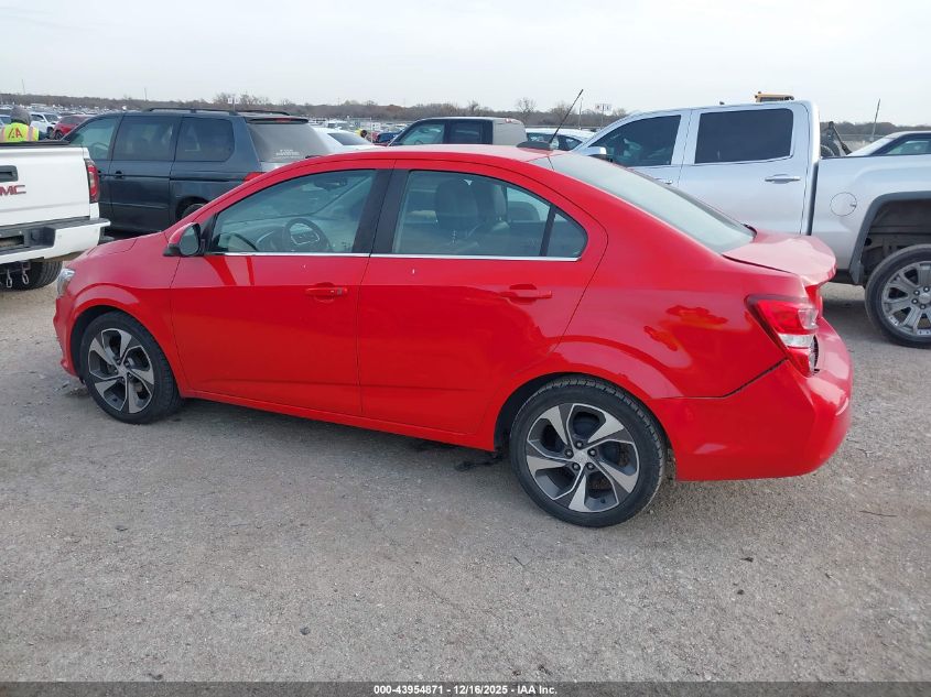 2019 Chevrolet Sonic Premier Auto VIN: 1G1JF5SB3K4121401 Lot: 43954871