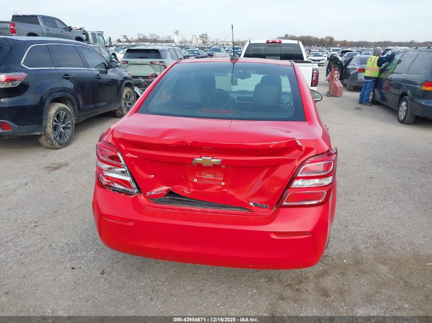 2019 Chevrolet Sonic Premier Auto VIN: 1G1JF5SB3K4121401 Lot: 43954871