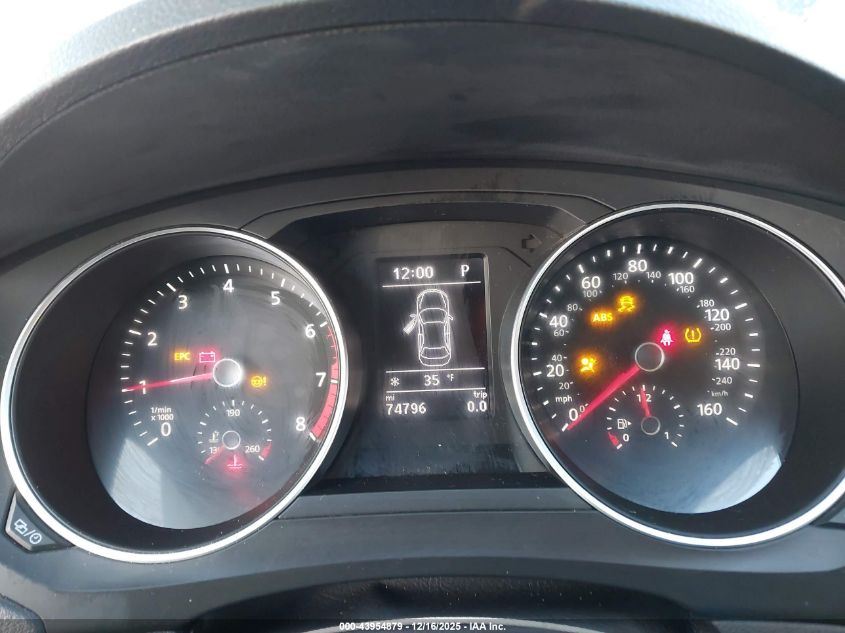 2018 Volkswagen Jetta 1.4T Se/1.4T Wolfsburg Edition VIN: 3VWDB7AJ7JM214944 Lot: 43954879