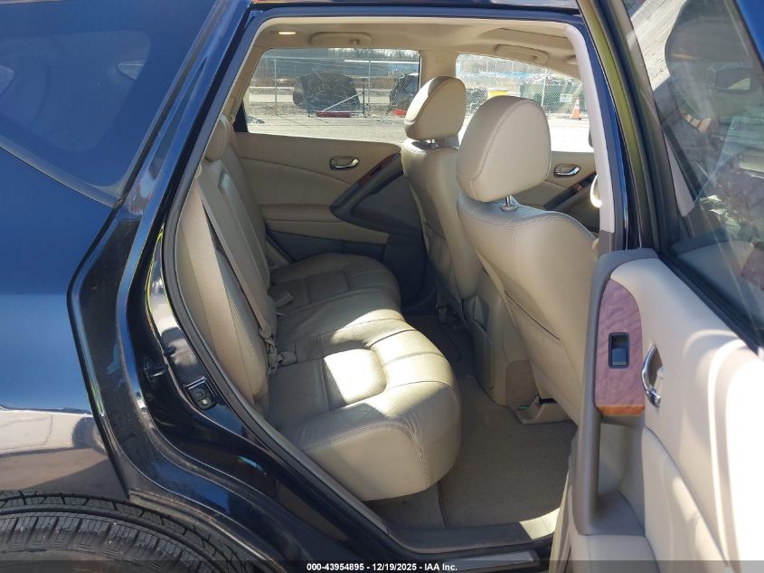 2012 Nissan Murano Le VIN: JN8AZ1MU4CW109628 Lot: 43954895