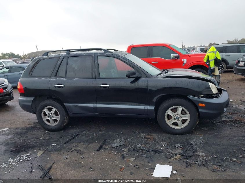 2003 Hyundai Santa Fe Gls/Lx VIN: KM8SC13E63U500203 Lot: 43954898