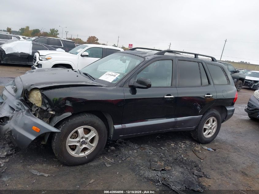 2003 Hyundai Santa Fe Gls/Lx VIN: KM8SC13E63U500203 Lot: 43954898