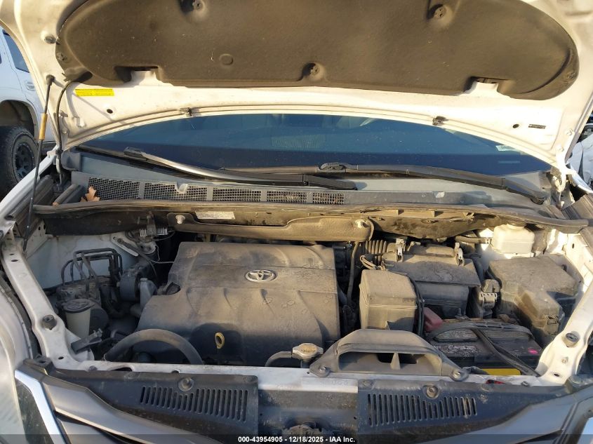 2014 Toyota Sienna Xle V6 8 Passenger VIN: 5TDYK3DC5ES413331 Lot: 43954905