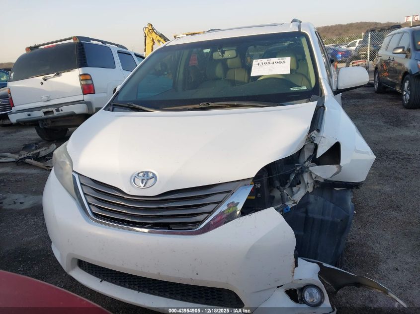 2014 Toyota Sienna Xle V6 8 Passenger VIN: 5TDYK3DC5ES413331 Lot: 43954905